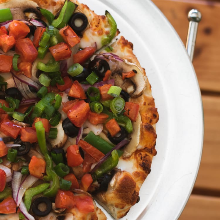 Garden Medley Pizza.