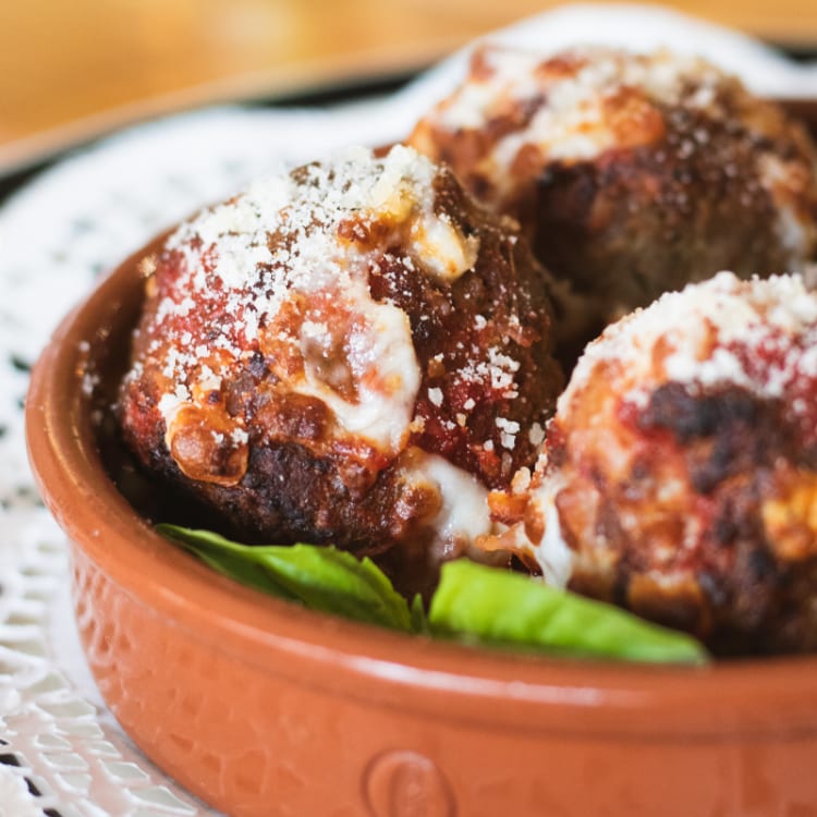 Oven Baked Meatball.