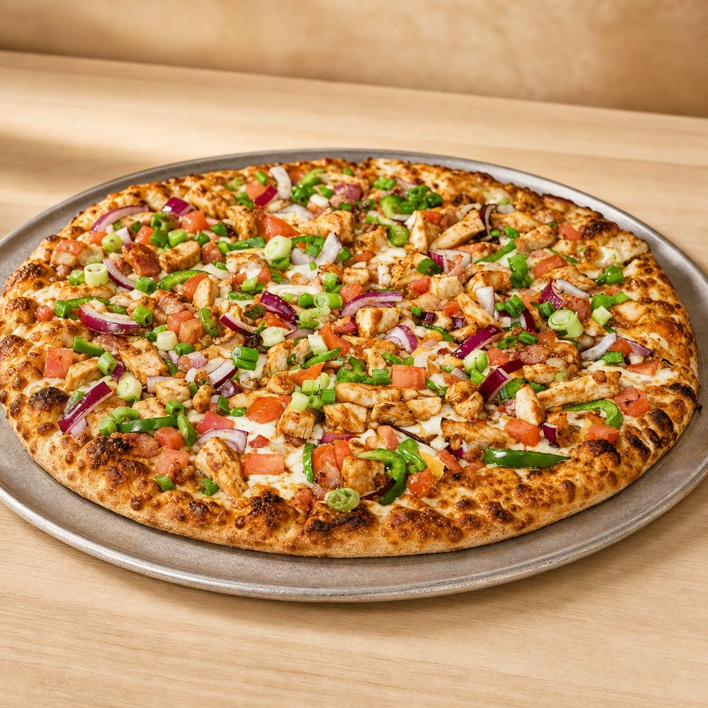 Summer BBQ Pizza.