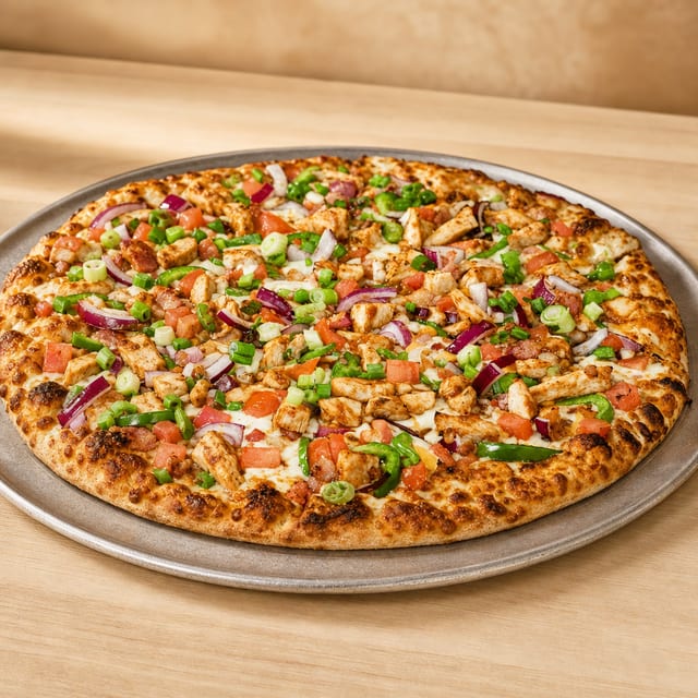 Summer BBQ Pizza.