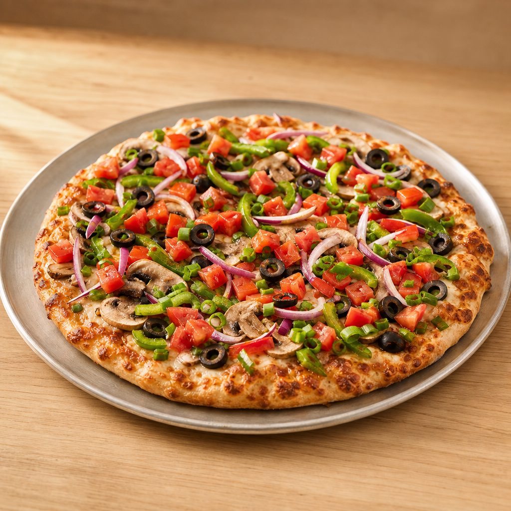 Garden Medley Pizza.