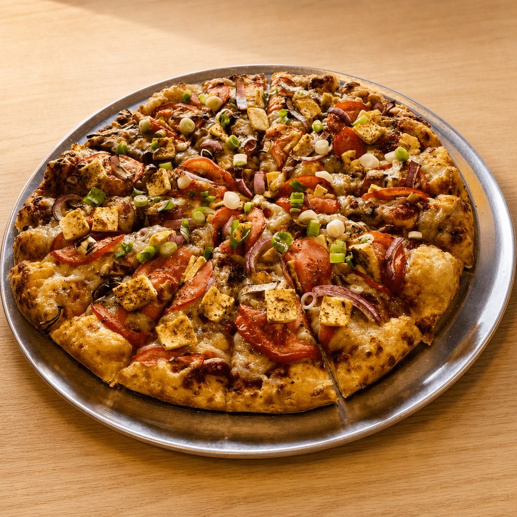 Red Tomato Spicy Pizza.