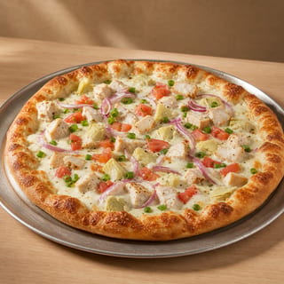 Cali Chicken & Garlic Pizza (14")