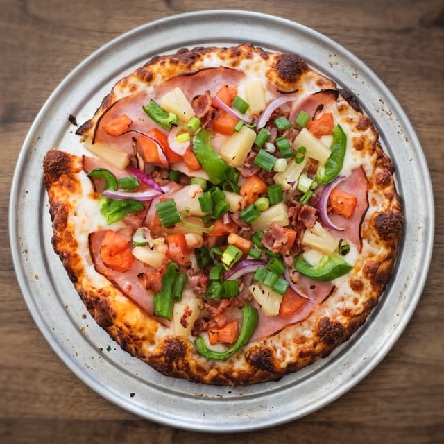 Sweet Hawaiian Pizza.