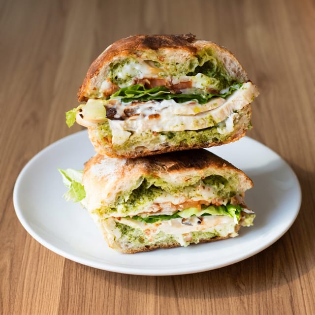 Red Tomato Chicken Sandwich.