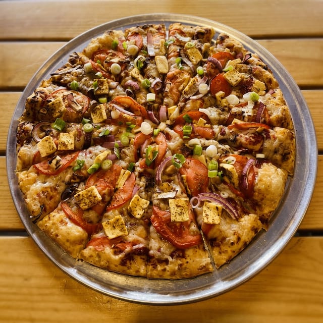 Red Tomato Spicy Pizza.