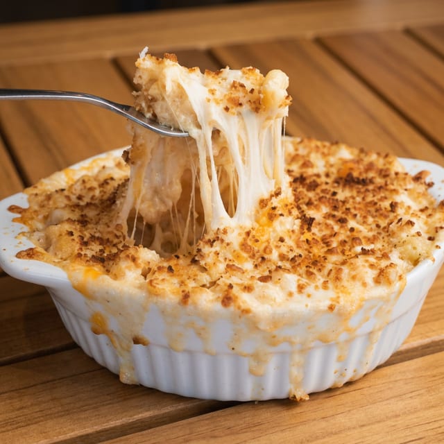Roasted Chicken Mac & Cheese.